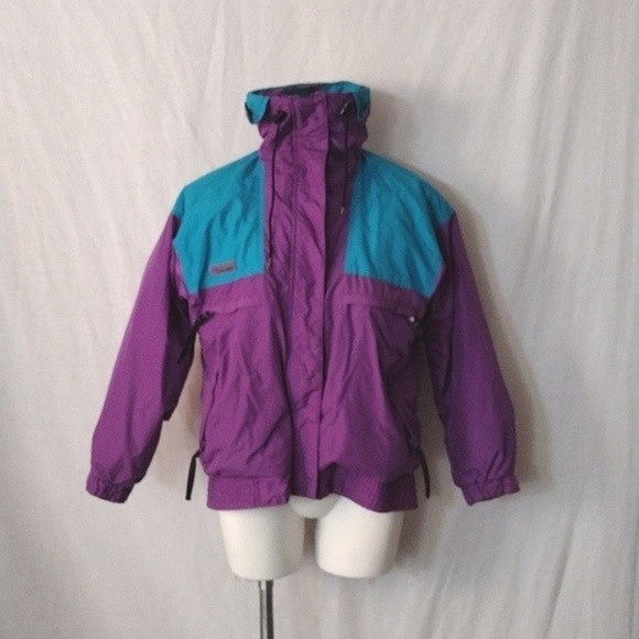 Columbia Sportswear Waterproof Hooded Ski Jacket With Detachable Puffer Jacket S - Picture 4 of 16